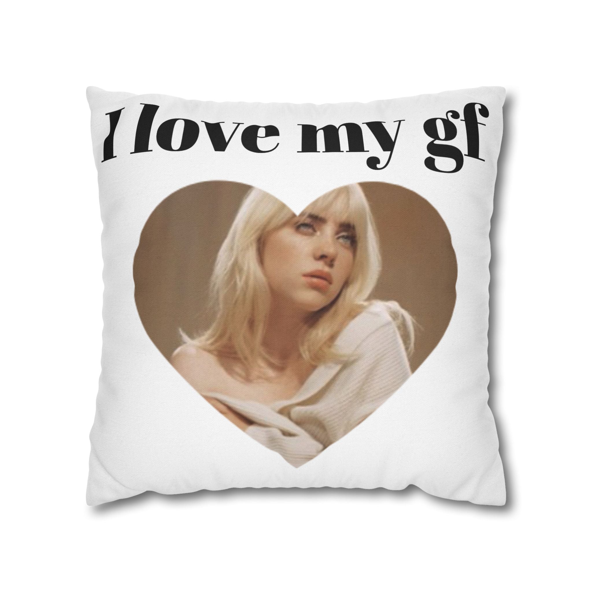 Custom pillow cover