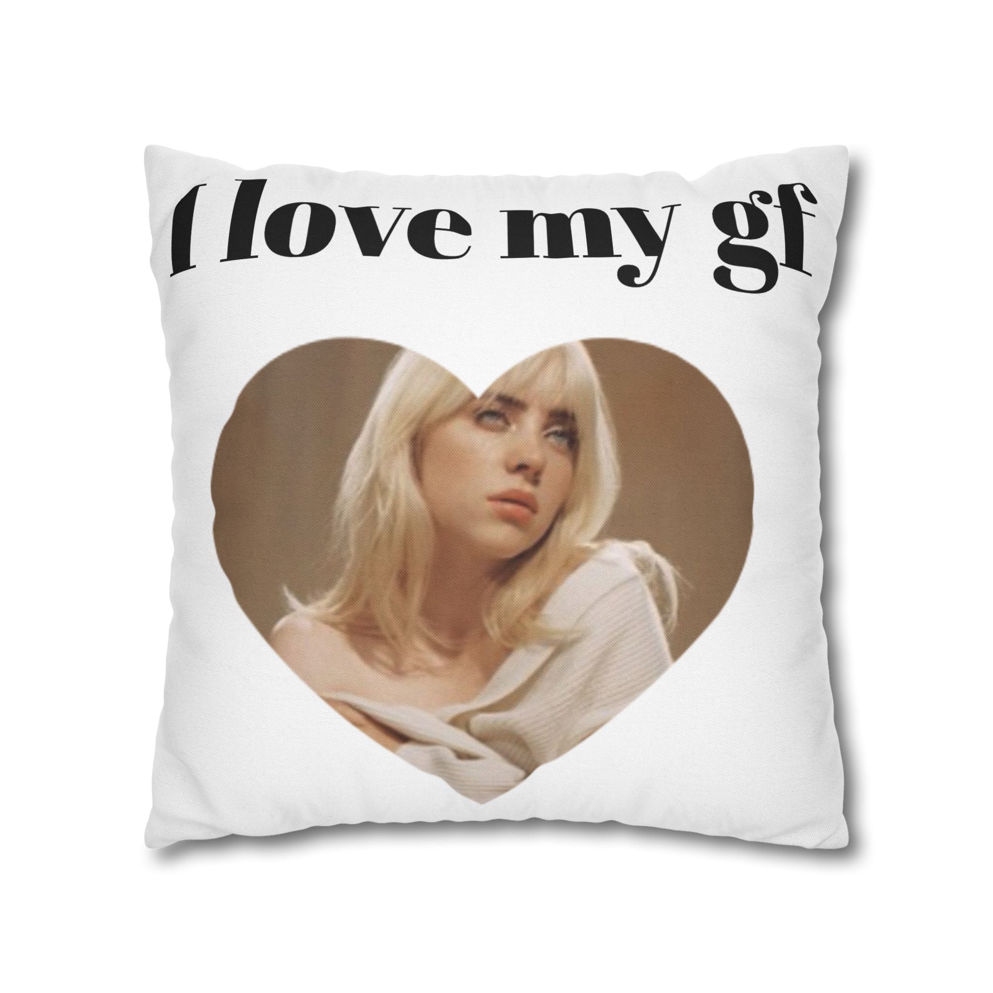Custom pillow cover