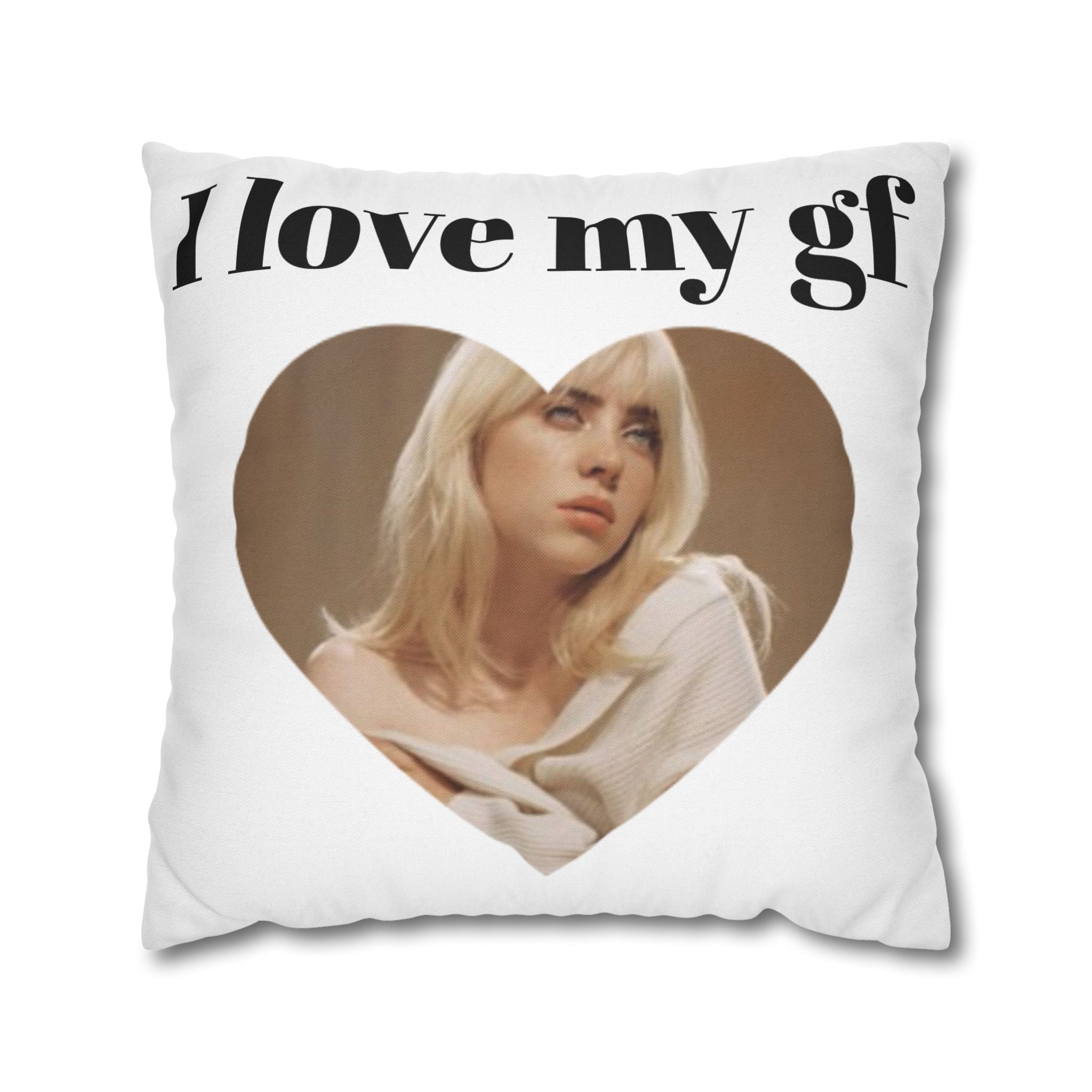 Custom pillow cover