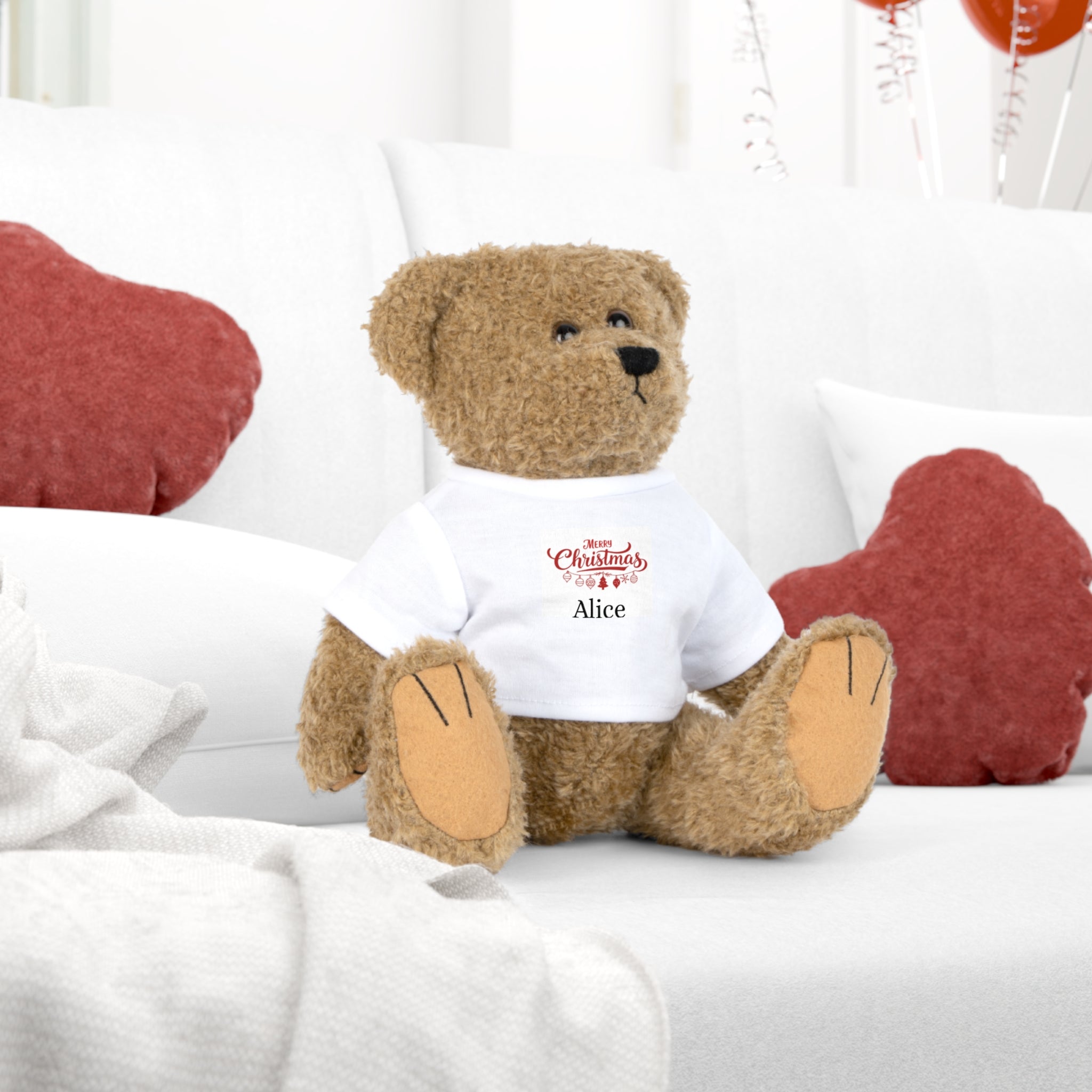 Personalized  Bear Plush