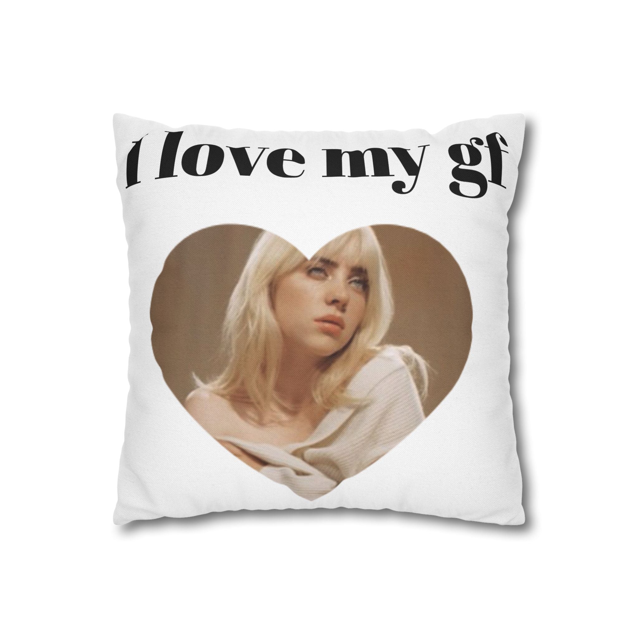 Custom pillow cover