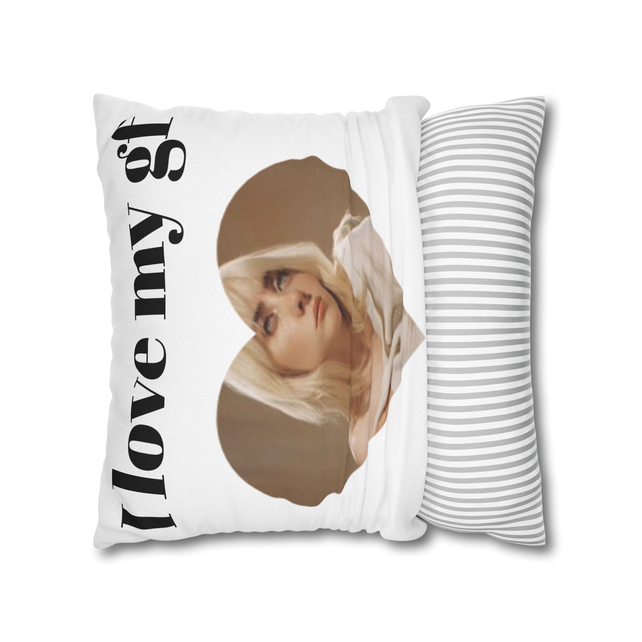 Custom pillow cover