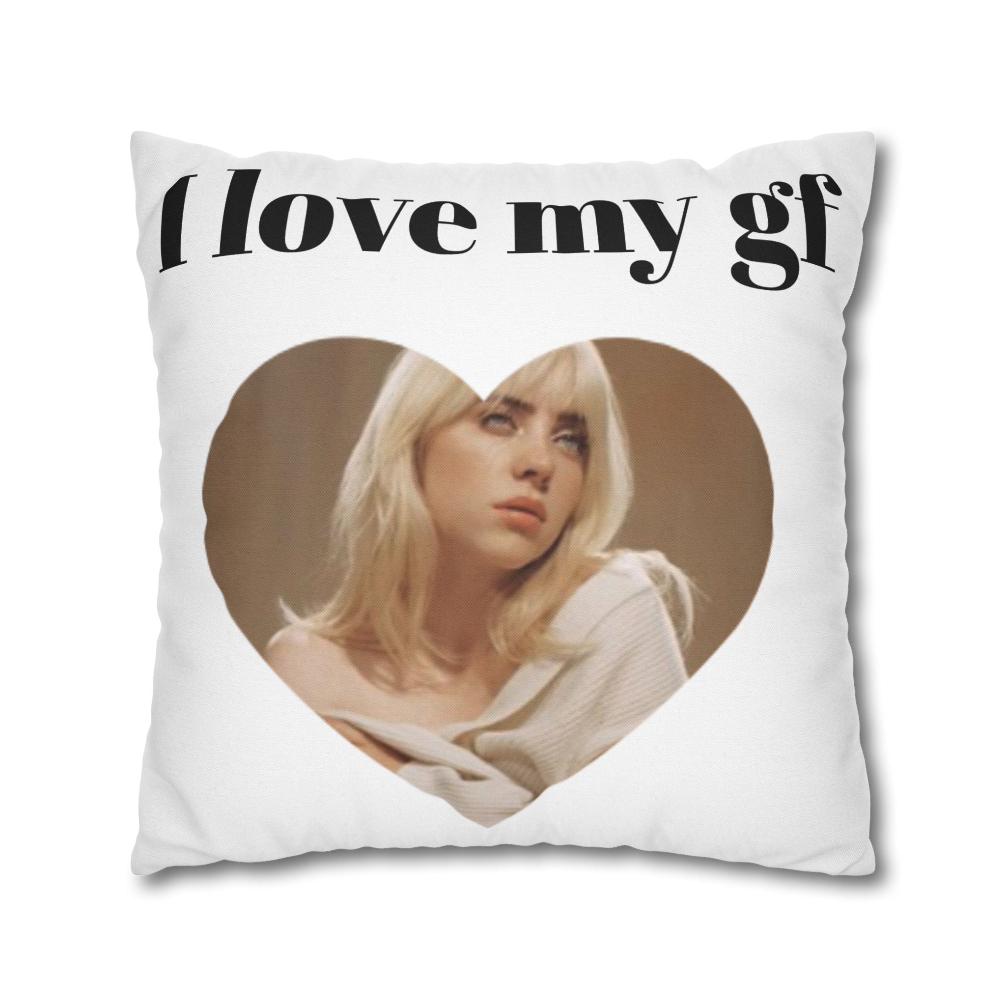 Custom pillow cover